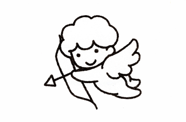 画小天使的步骤