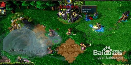 TR地图人族远点怎么打暗夜精灵