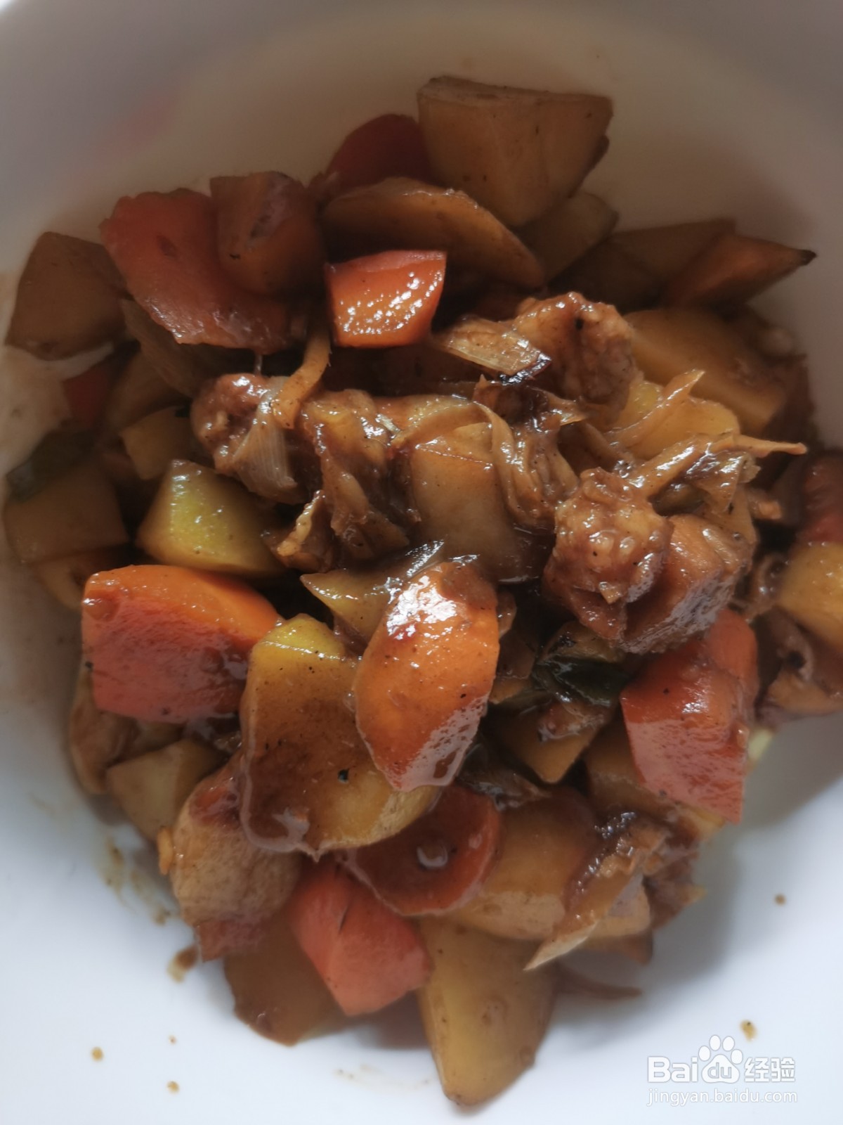 家常菜土豆炖五花肉