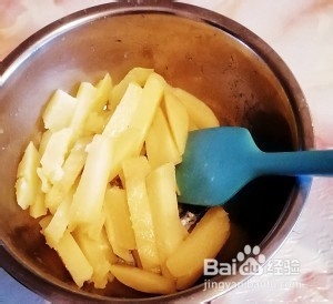 烤箱版健康薯条