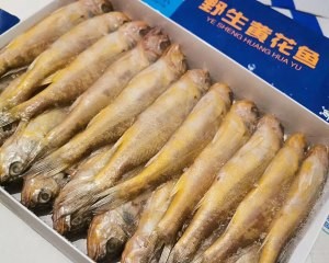 保健养生超简单干炸黄花鱼