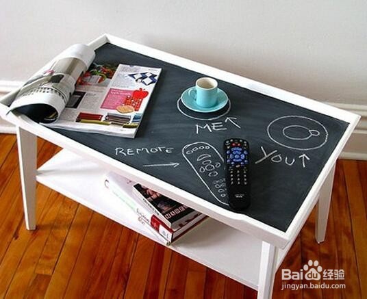 废弃物DIY桌子 让室内别有一番风味！