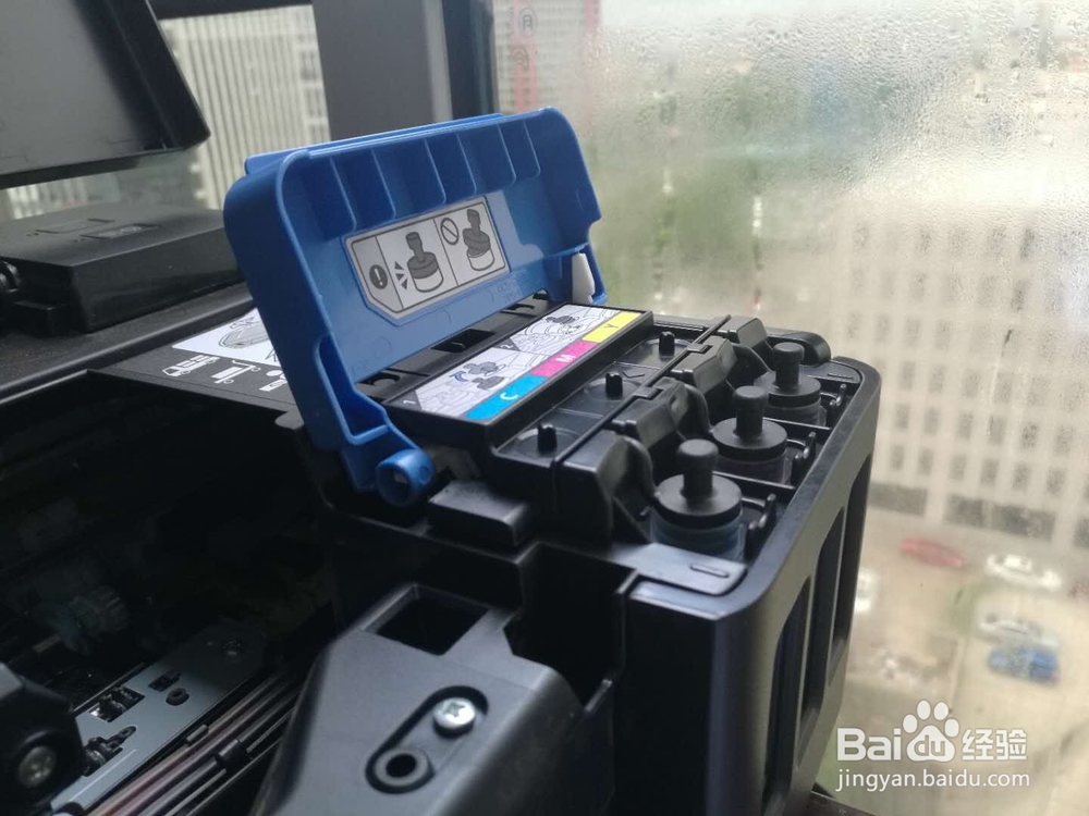 佳能G1800连供打印机墨管无墨的解决办法