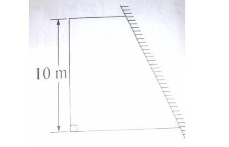 王大伯用28m长的篱笆靠墙围了一个梯形养鸡场(如图),这个养鸡场的占地面积是多少