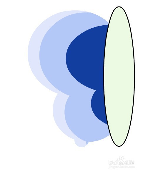 flash绘制一个蝴蝶的效果