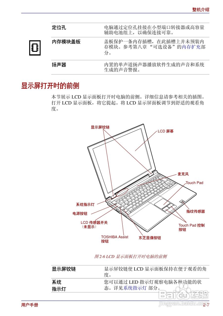 东芝Portege R200笔记本电脑使用说明书:[5]