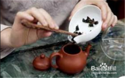 茶壶冲泡茶叶方法