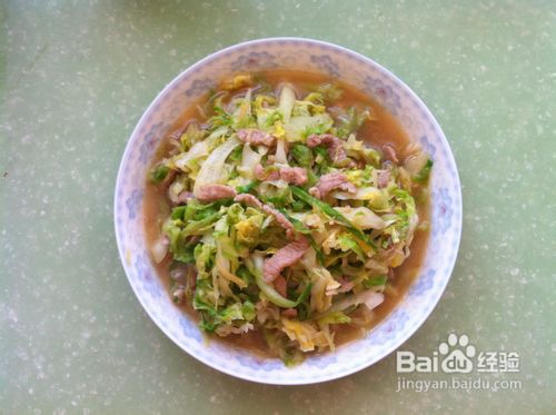 #我的拿手菜#教你烹饪美味的肉丝炒卷心菜