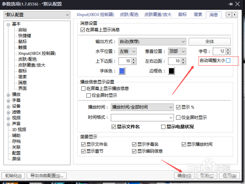 PotPlayer怎么关闭自动调整大小?