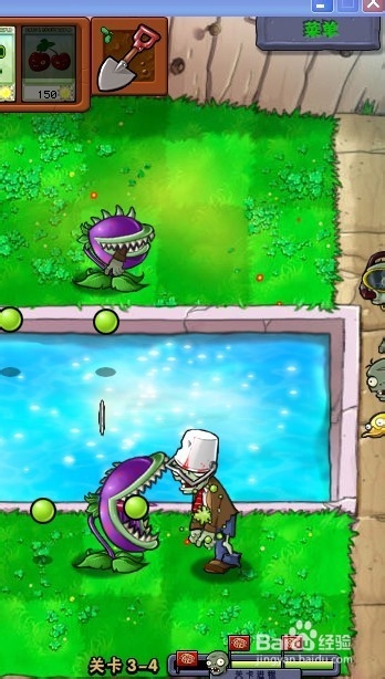 植物大战僵尸快速通关游戏攻略：[38]3-4.2
