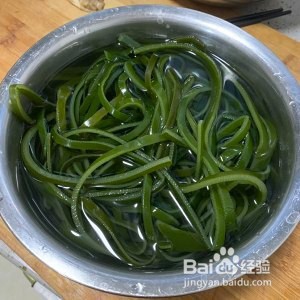 爽口凉菜海带拌豆腐皮