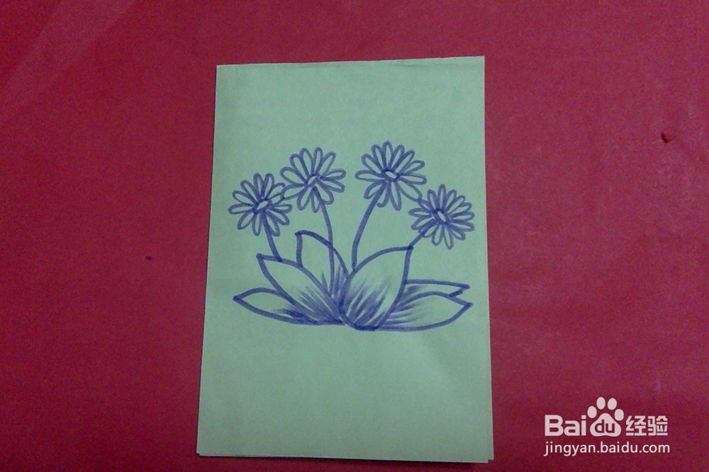 简笔画怎样画花朵儿图案植物的画法 二十七