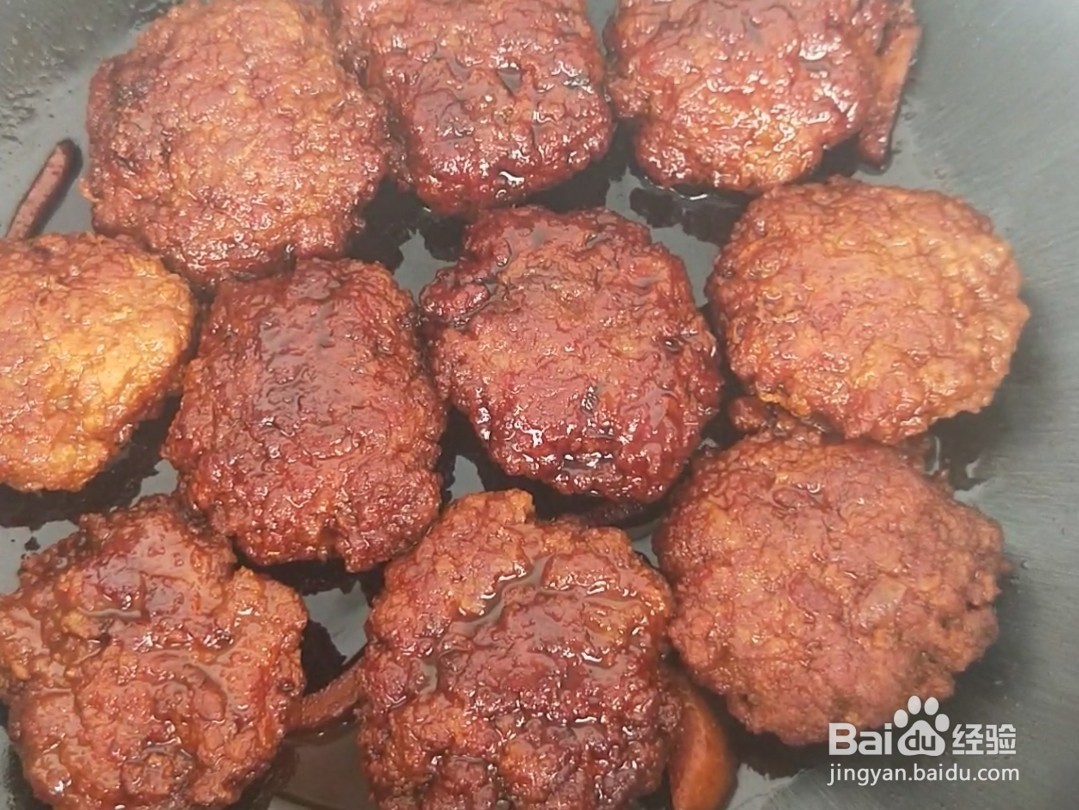 家常红烧肉丸子