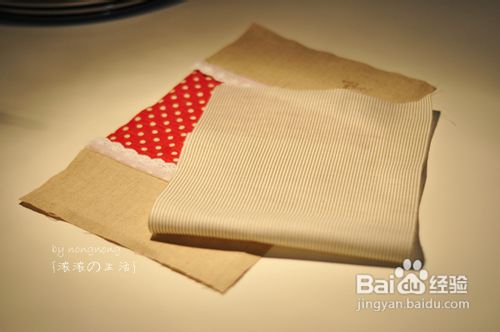 {浓浓の生活}布艺铁塔图案小手包的做法