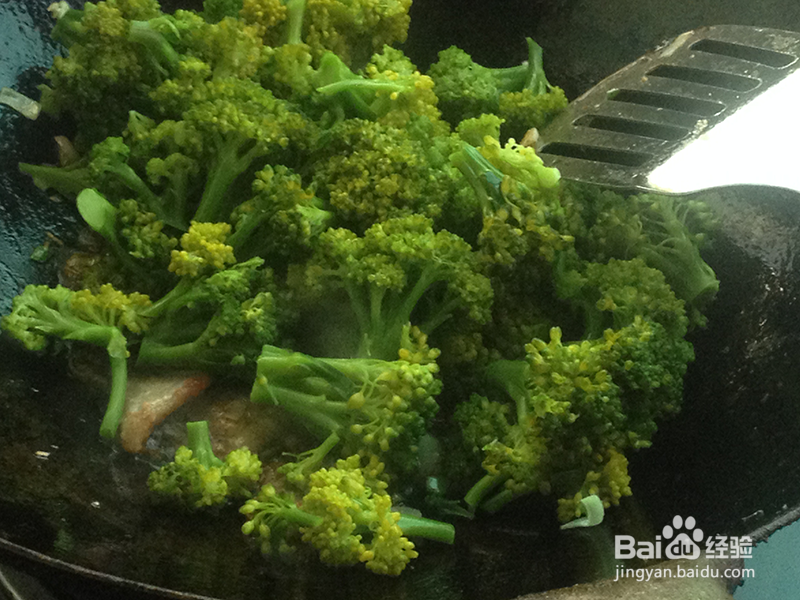 花椰菜炒肉片的做法