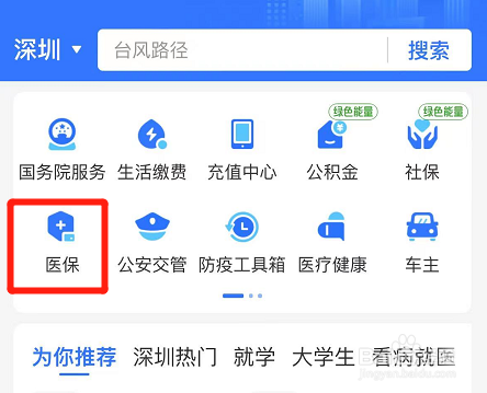支付宝如何查看医保参保信息