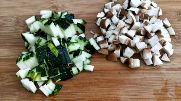 香菇南瓜虾仁炒饭