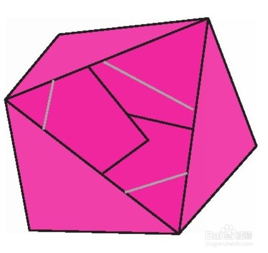 如何折三角收纳盒