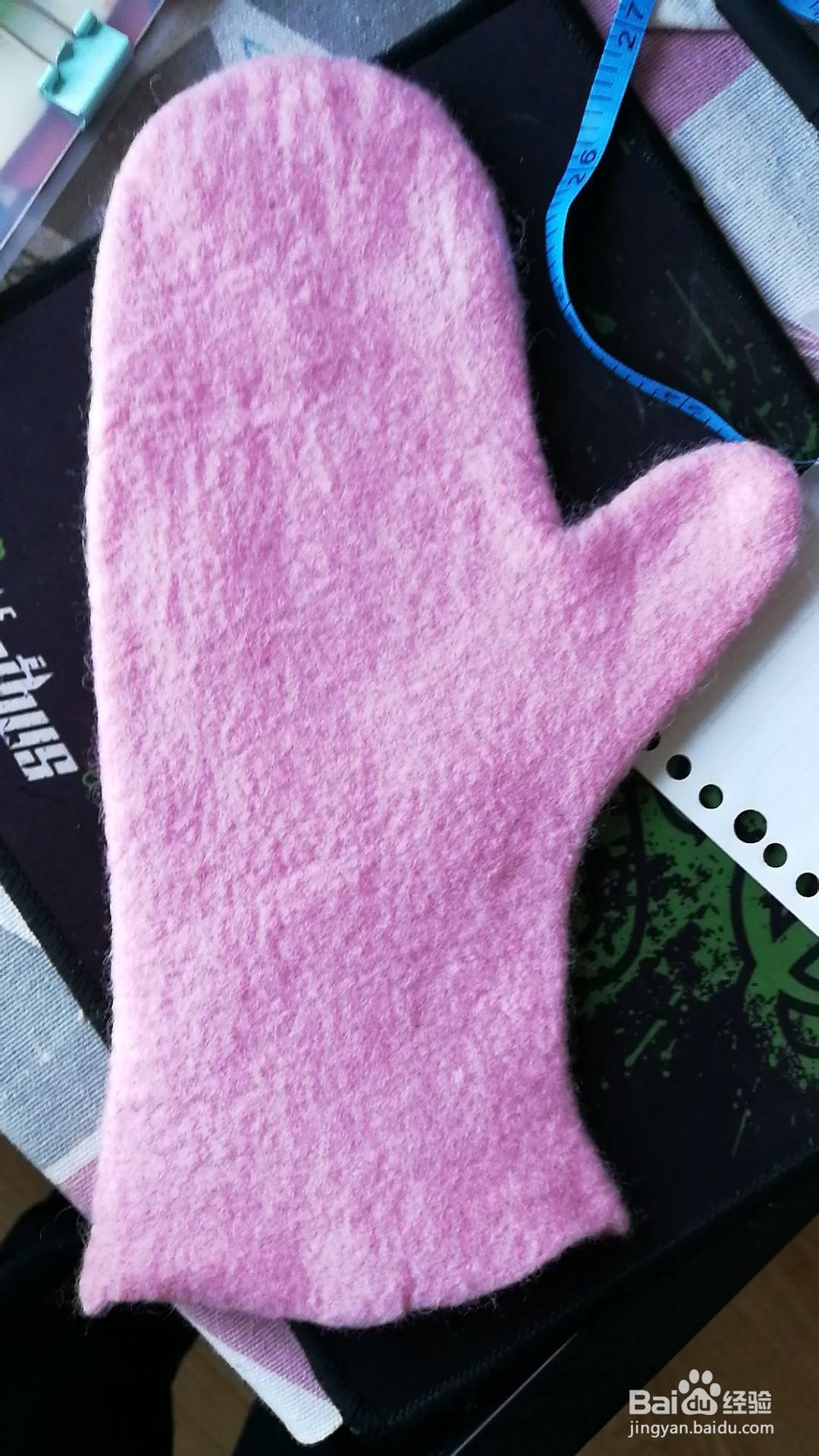 废物利用做羊毛毡手套