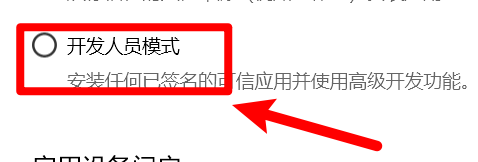 怎么打开win10系统的开发人员模式