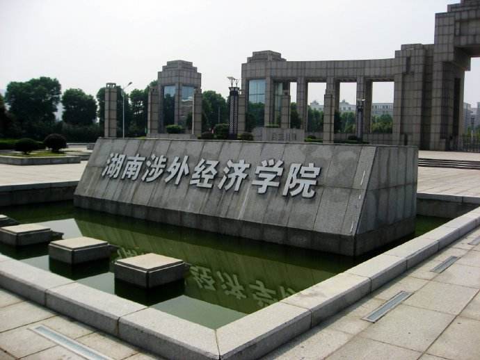 湖南涉外经济学院，4395和4339。两个代号，两所学校吗