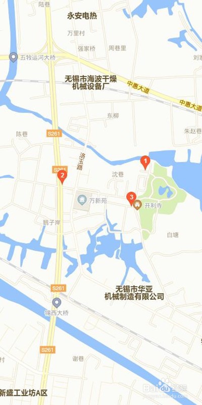无锡尚田小镇导引地图图片