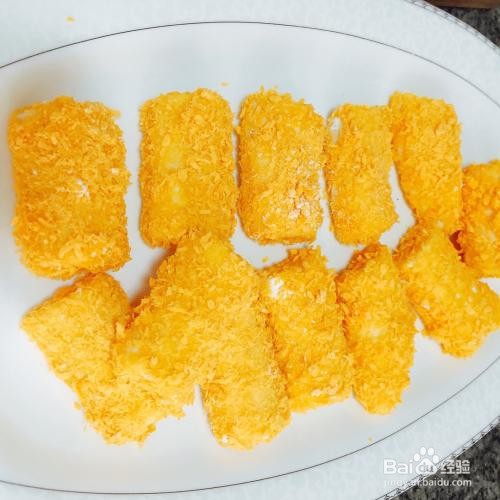 面包糠做的简单小吃