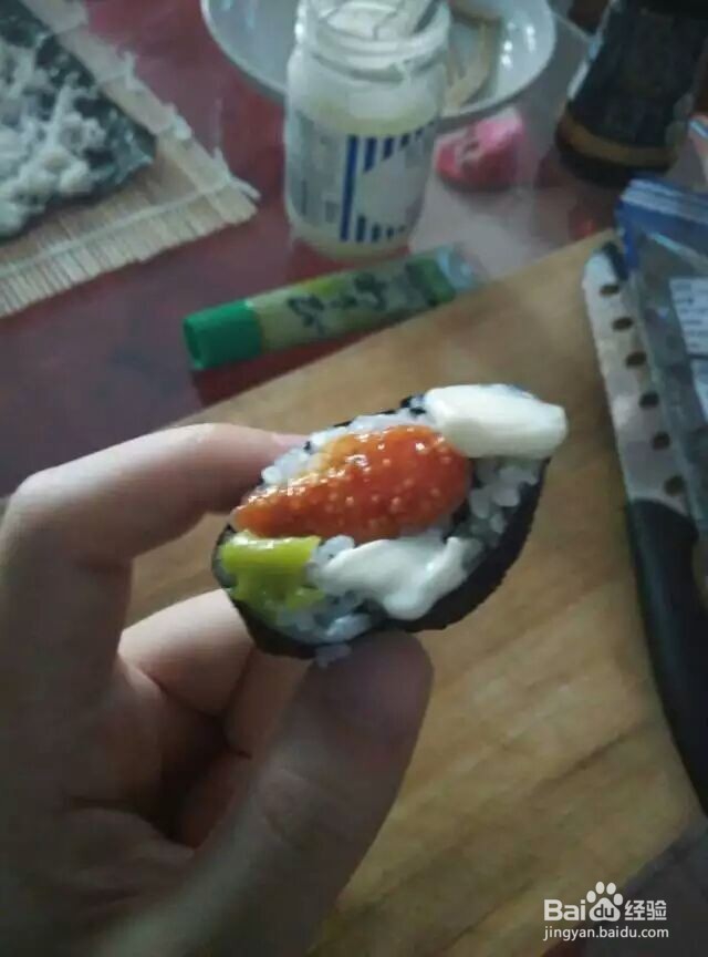 在家就能制作美味的寿司