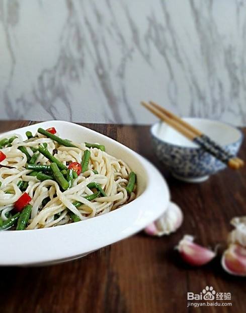 花椒油凉面的家常做法 百度经验