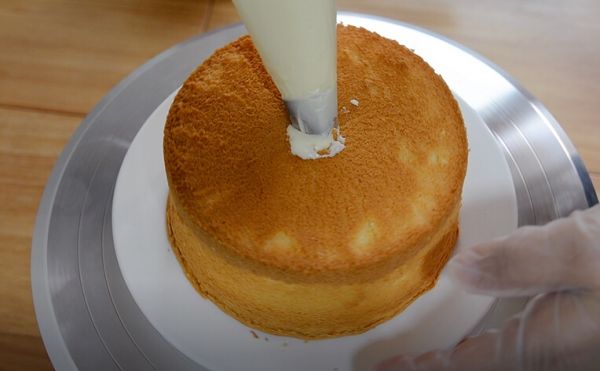 爆浆卡仕达蛋糕#网红美食我来做#