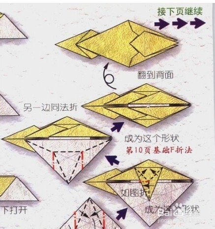 星座折纸教程--射手座（人马座）
