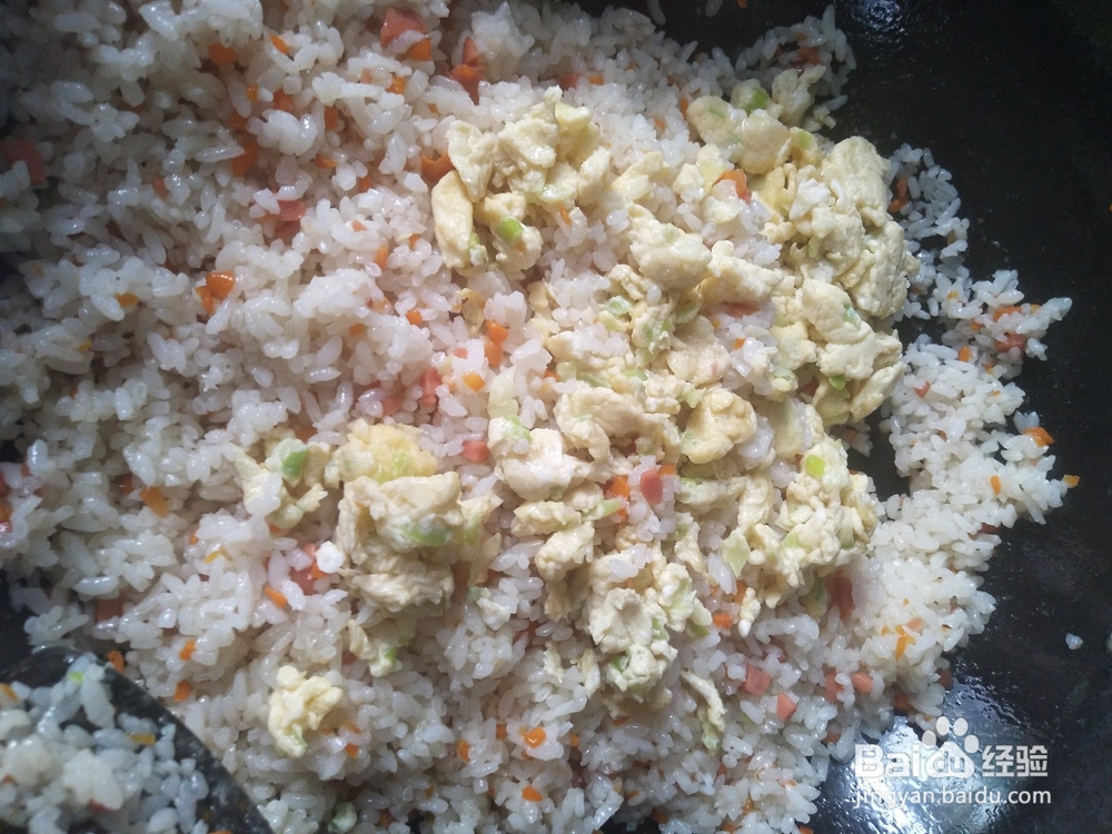 家常蛋炒饭的做法