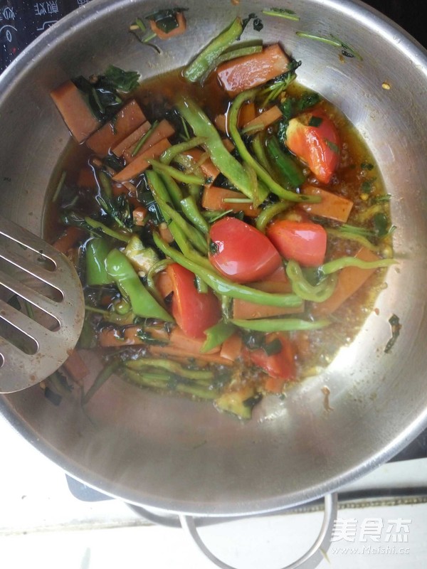 炒面家常版的做法