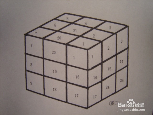 七粒立方体拼法图解图片