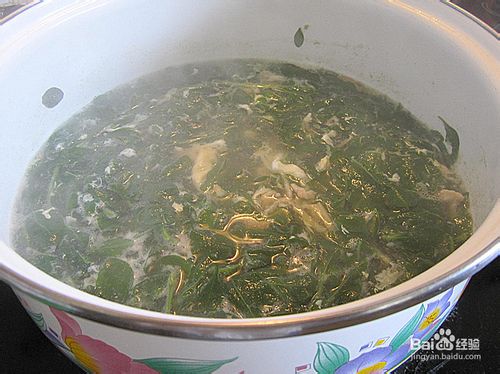 鸡丝蛋花枸杞汤