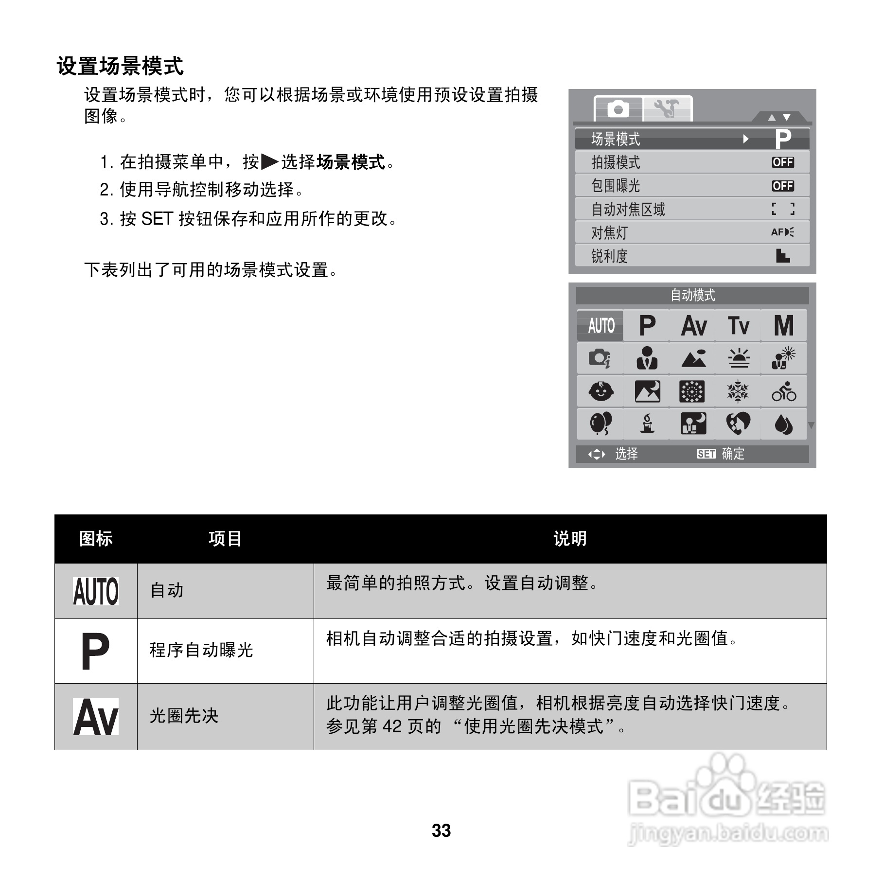 爱克发AgfaPhoto OPTIMA 102数码相机使用说明书:[4]