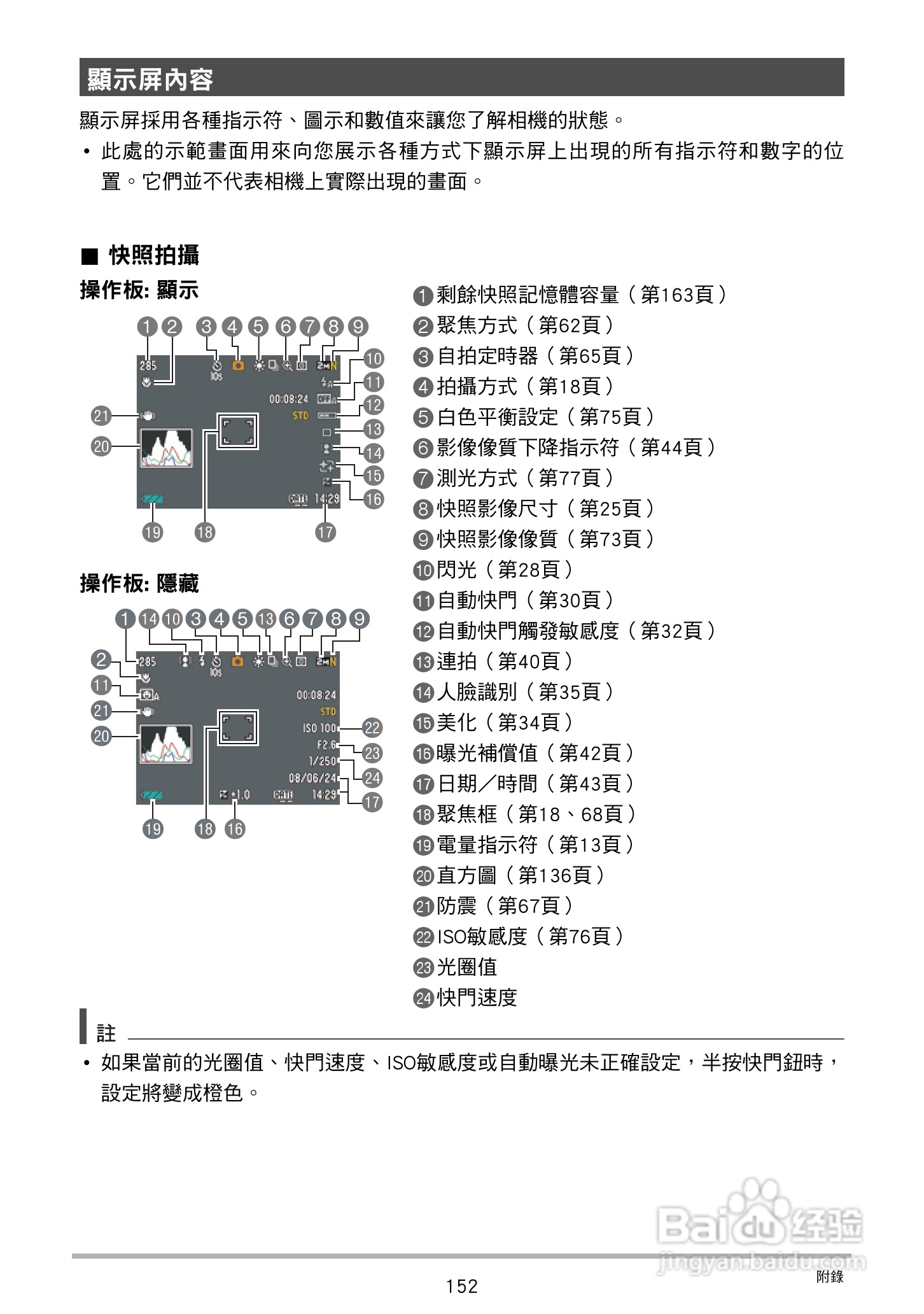 CASIO数位相机EX-Z250使用说明书:[16]