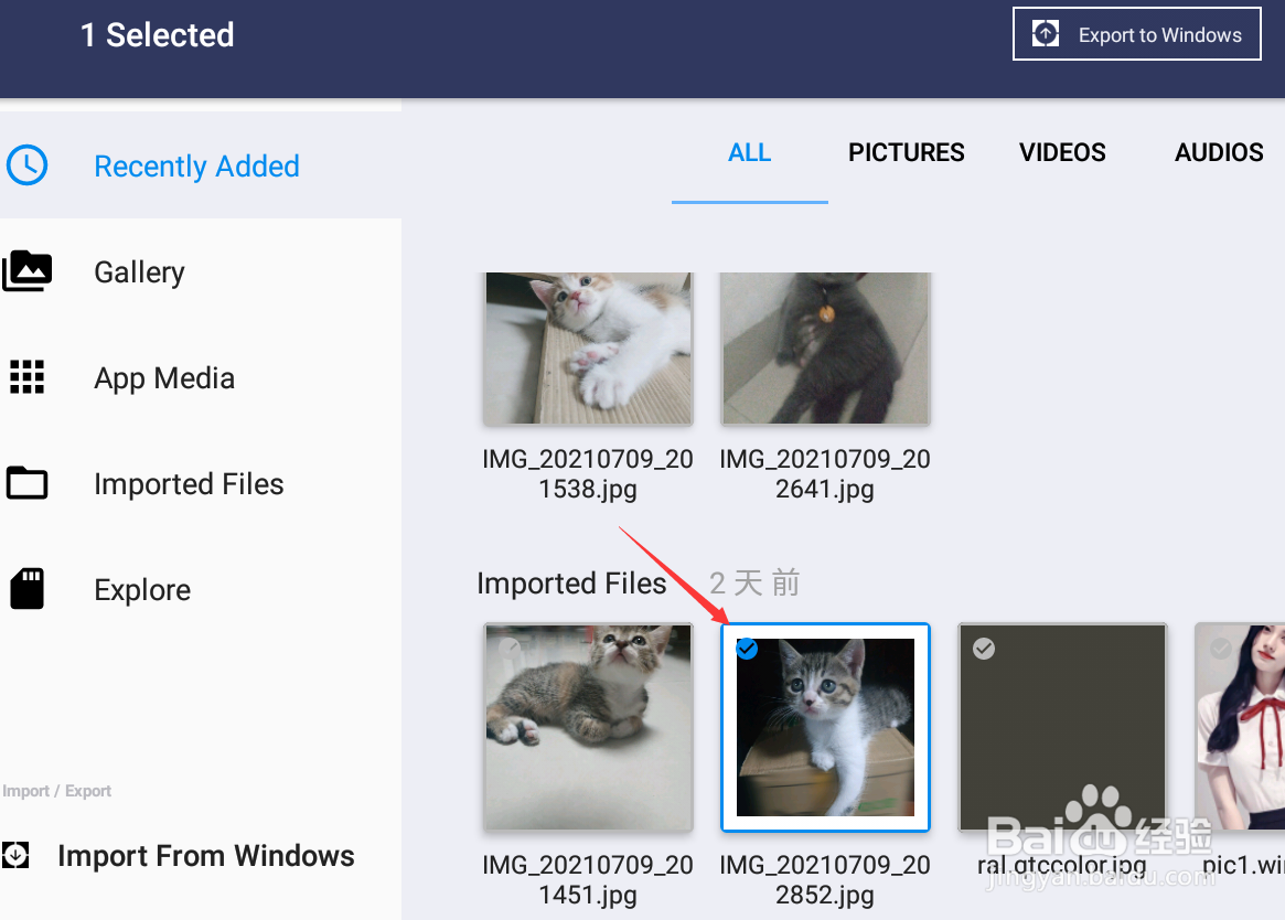 bluestacks模拟器如何将图片导出到电脑系统中？