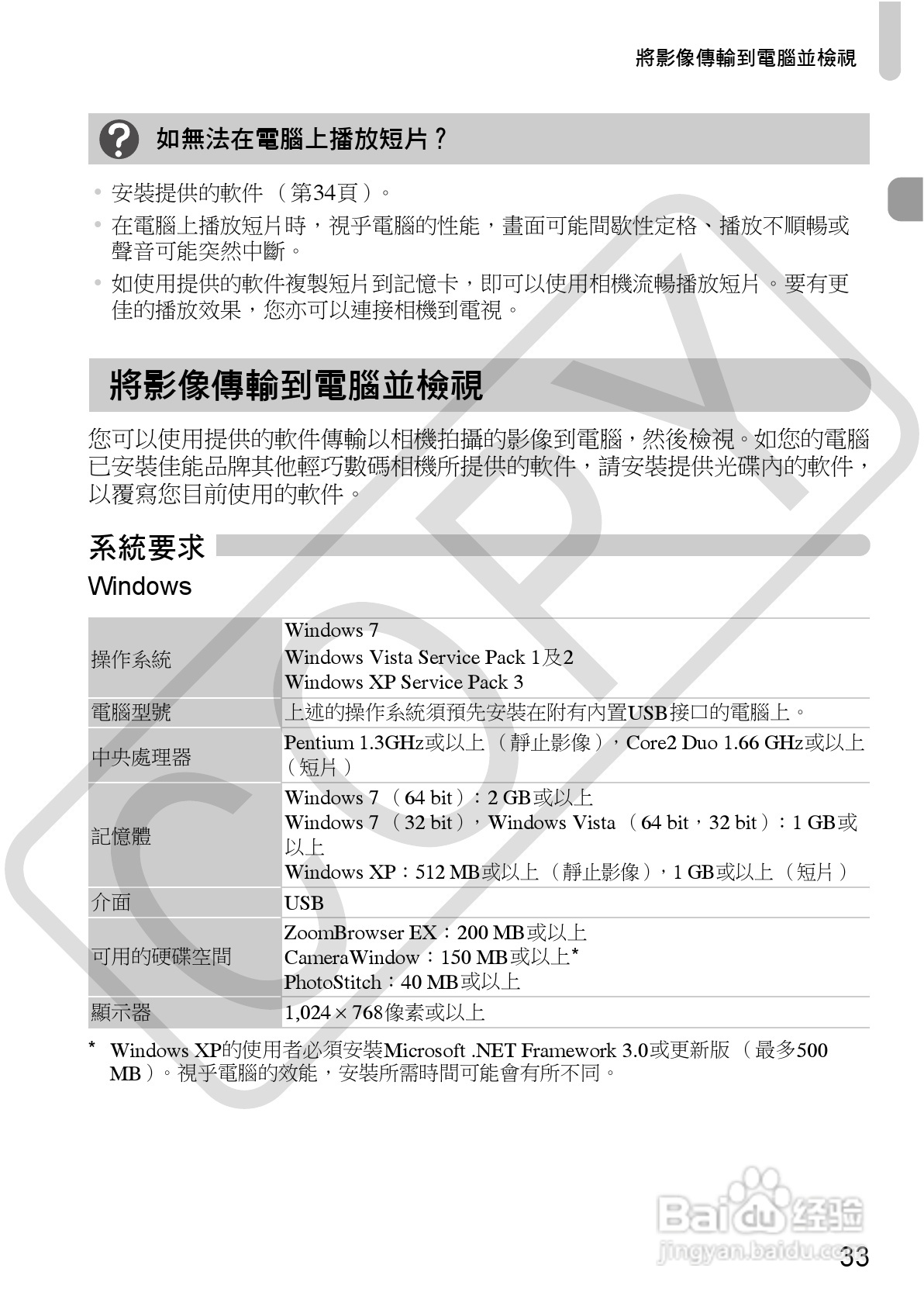 Canon PowerShot SX30IS相机使用者说明书:[4]
