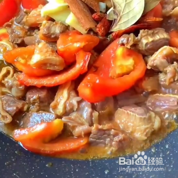 制作番茄炖牛腩