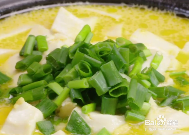 蟹黄豆腐的做法