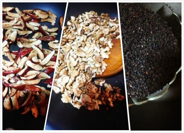 自制五仁阿胶固元膏