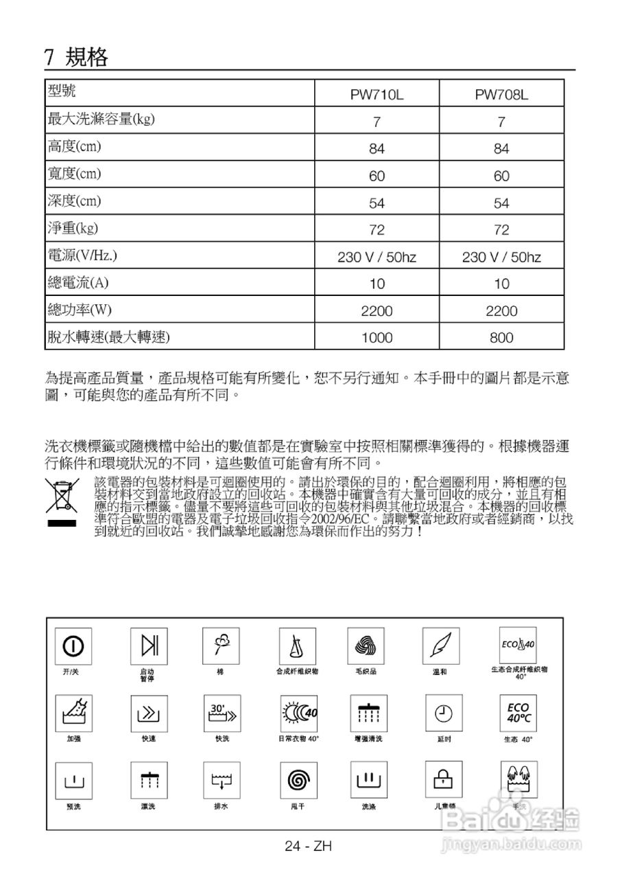 飞歌洗衣机洗图解图片