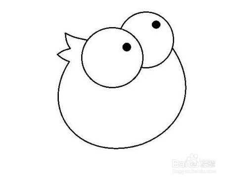 教你简笔画小鸟
