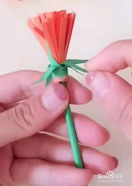 怎么用彩纸做野菊花