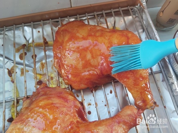 奥尔良脆皮鸡腿的制作方法