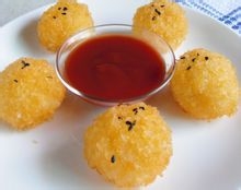 花样米饭--香炸饭团