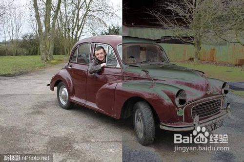 PS合成教程_ps打造复感照片效果