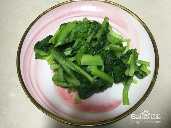 虾皮小白菜的做法