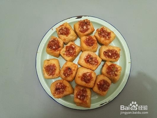 怎么做蒸酿豆腐泡